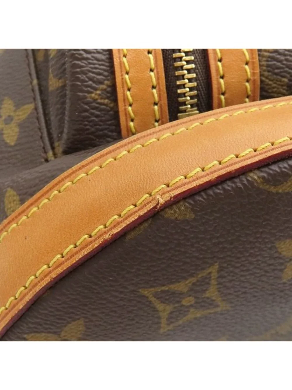 Louis Vuitton Backpack Sac de Bosfort Monogram Canvas Gold
